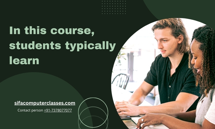 Advance Diploma in computer course Jaipur